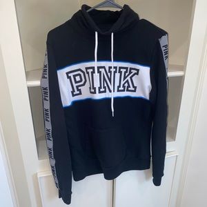 Pink cow neck sweatshirt